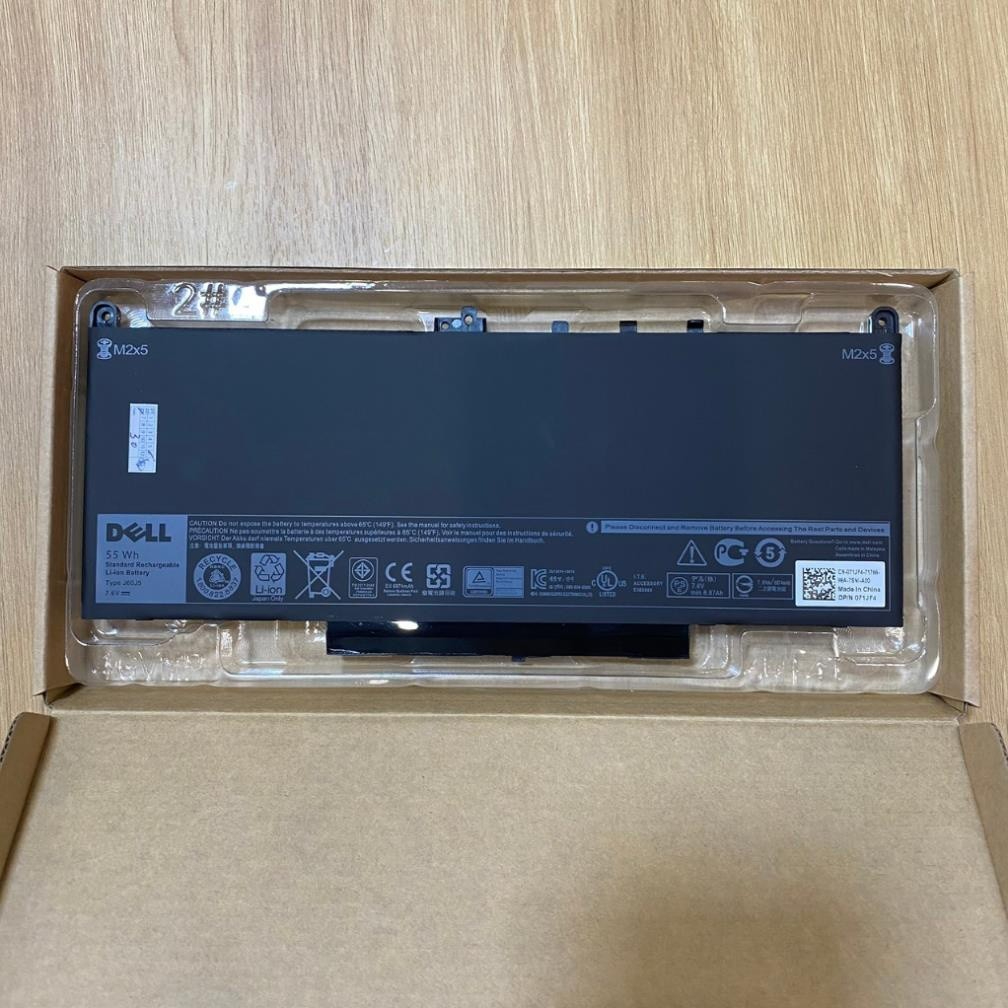 Pin Laptop Dell Latitude E7270 E7470 J60J5 7CJRC MC34Y 242WD GG4FM PDNM2 Mới 100%