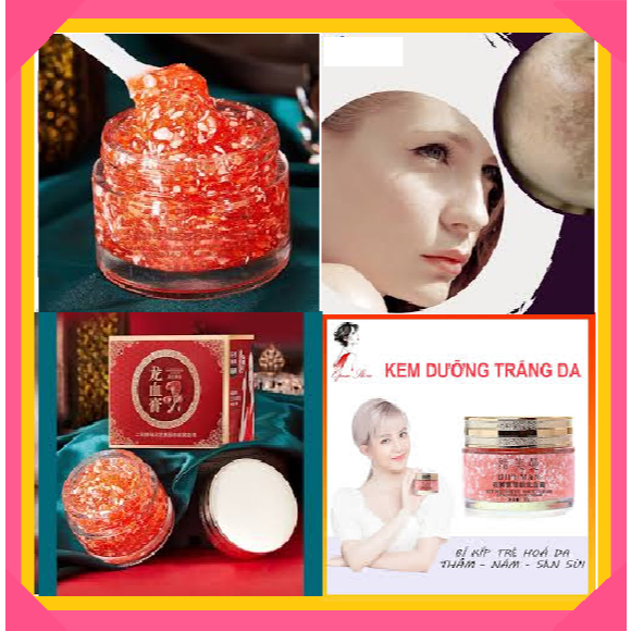 Kem mờ nám dưỡng da huyết rồng linh chi hoa anh đào chính hãng 50g