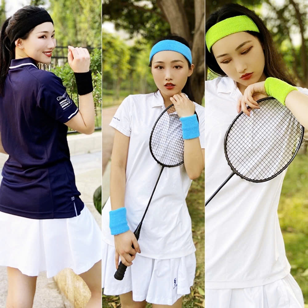 Combor 2 băng cổ tay 1 băng đô nam nữ thể thao chính hãng Beesoul bóng rổ cầu lông tennis pickleball
