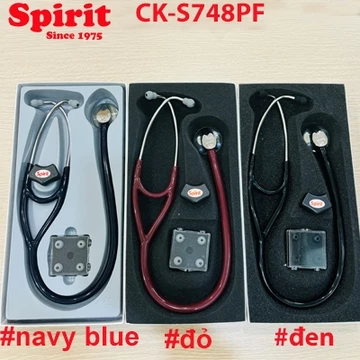 Ống nghe y tế Spirit nghe tim mạch cao cấp CK-S748PF chính hãng