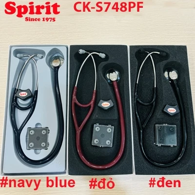 Ống nghe y tế Spirit nghe tim mạch cao cấp CK-S748PF chính hãng