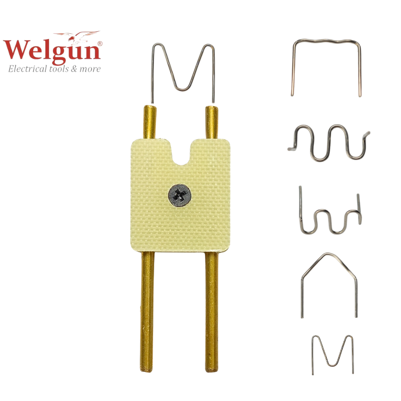 Đầu hàn ghim nhựa, hàn áo xe, ống nước, bàn ghế nhựa,...Linh Kiện hàn nhựa của máy hàn xung Welgun