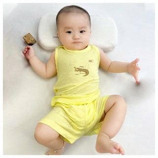 Bộ Ba Lỗ Cho Bé Nhà Mẹ và Con+ Vải Thông Hơi, Mềm, Mịn, Siêu Mát, Thoải Mái từ 9 tháng đến 5 tuổi