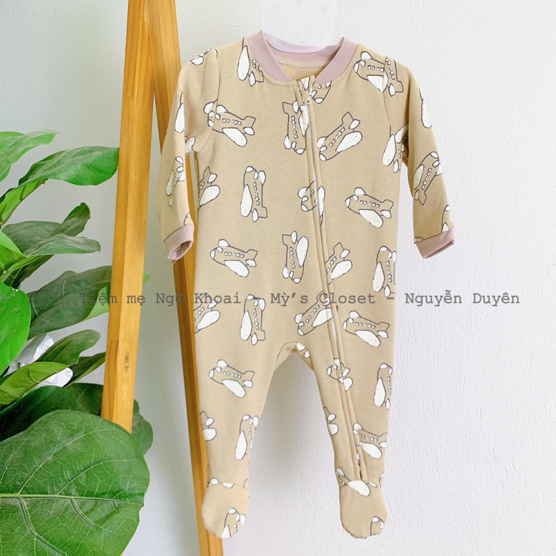 [MD136] CASTRO Sleep suit chất liệu nỉ bông xuất xịn cho bé