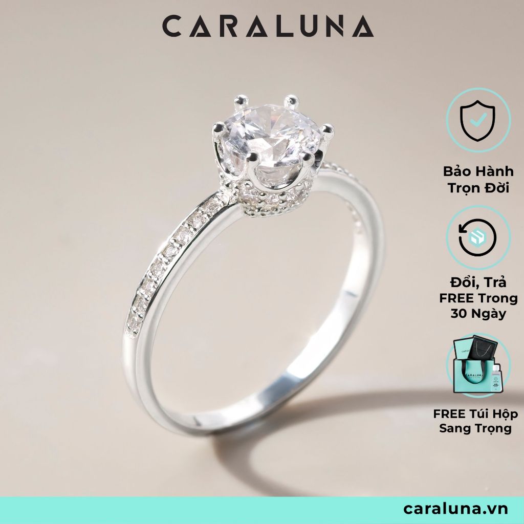 925 Silver Ring by Trang Sức Cara Luna