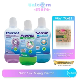 Nước Súc Miệng Chăm Sóc Răng Miệng Toàn Diện Pierrot 500ml