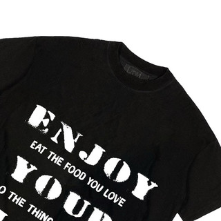 Áo Thun Boxy In Chữ Enjoy Your Life LAWI, Áo Thun Local Brand Unisex Nam Nữ Oversize