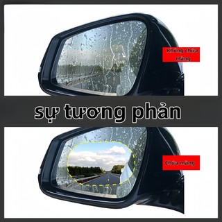 Phim nano chống mưa, chống sương mù cho gương chiếu hậu ô tô cao cấp