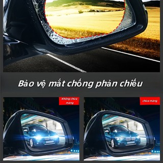 Phim nano chống mưa, chống sương mù cho gương chiếu hậu ô tô cao cấp