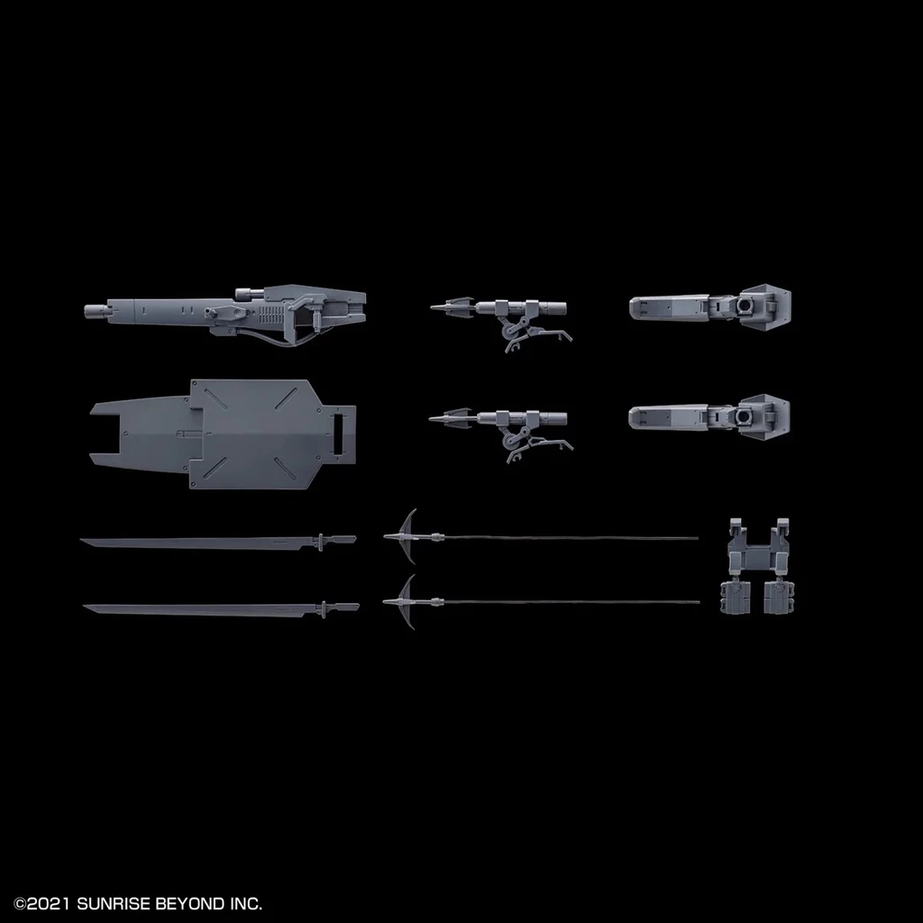 Mô Hình Lắp Ráp HG 1/72 Amaim Warrior At The Borderline Weapon Set 3 Kyoukai Senki (New Seal)