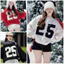 Áo Nỉ Sweater Số 25 Tay Phồng Form Boxy Chất Nỉ Bông Dày Dặn Thêu Đắp Vải Nam Nữ Unisex