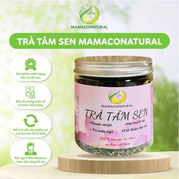 Trà Tâm Sen (Tim Sen) Mamaco Hỗ Trợ Dưỡng Tâm, Giúp An Thần, Hỗ Trợ Tiêu Hóa và Tăng Cường Sức Khỏe, Thanh Nhiệt 200gr