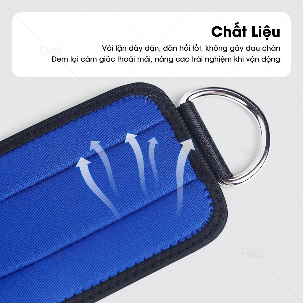 [1 Chiếc] Đá Đùi Tập Mông Aolikes A-7129 - Quấn Cổ Chân, Mắc Cá Chân Kéo Cáp - QCC-AL7129