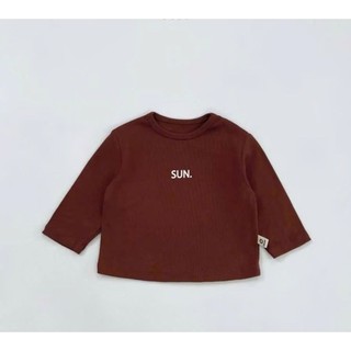 Áo Dài Tay Cổ Tròn Bé Trai Bé Gái, Áo Dài Tay In Hình Cho Bé Phong Cách Hàn Quốc Chất Cotton
