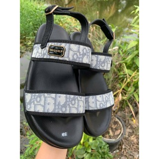 Sandal da nam quai hậu nam nữ đẹp, sang trọng êm chân chống nước tốt, đi học đi làm