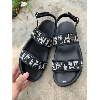 Sandal da nam quai hậu nam nữ đẹp, sang trọng êm chân chống nước tốt, đi học đi làm