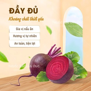 Bột củ dền 100g, củ dền đỏ nguyên chất, bột rau củ ăn dặm, pha uống, tạo màu thực phẩm, giàu chất xơ