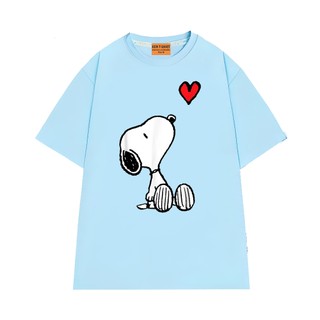 Áo Thun Hoạt Hình Vui Nhộn Snoopy Peanuts NGỐ TEE Form Unisex Rộng Rãi Thoáng Mát