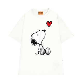Áo Thun Hoạt Hình Vui Nhộn Snoopy Peanuts NGỐ TEE Form Unisex Rộng Rãi Thoáng Mát