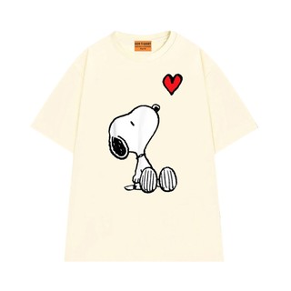 Áo Thun Hoạt Hình Vui Nhộn Snoopy Peanuts NGỐ TEE Form Unisex Rộng Rãi Thoáng Mát