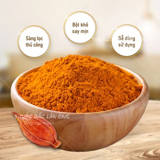 Bột dành dành nguyên chất 100g (Bột tạo màu tự nhiên, hạt dành dành, chi tử) - Thuốc Bắc Lãn Ông