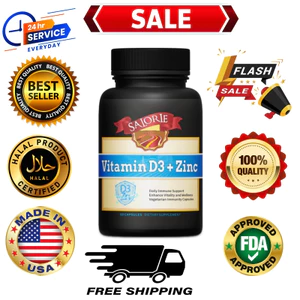 Vitamin D3 kết hợp với Kẽm Tăng cường phản ứng miễn dịch Cải thiện khả năng bảo vệ cơ thể