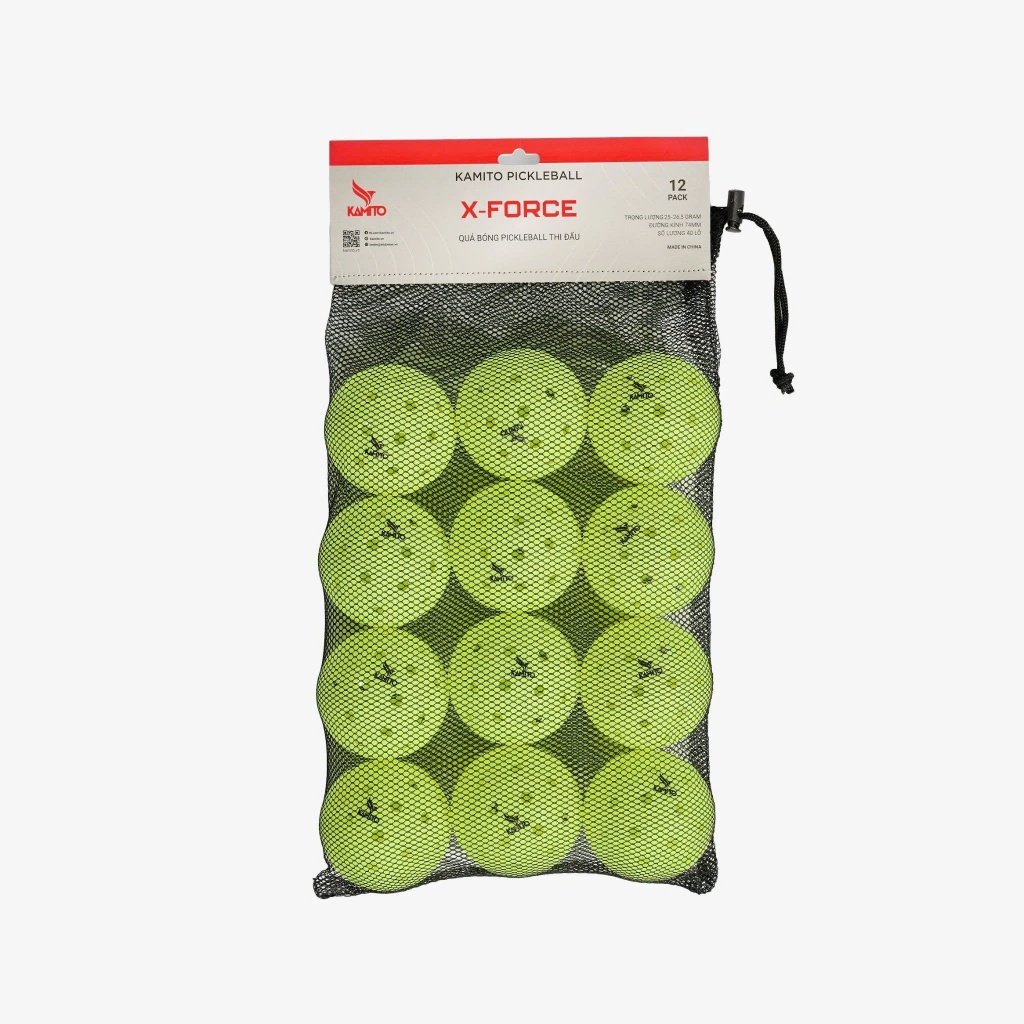 Ảnh BÓNG THI ĐẤU PICKLEBALL KAMITO X-FORCE (1 trái) 2