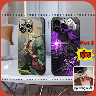 Miếng dán Skin Mặt lưng Sau full viền Zoro Dành Cho 16 pro max 15 pro max 14 pro max 13 pro max 12 pro max 11 pro max
