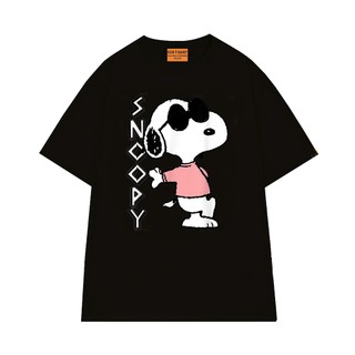 Áo Thun NGỐ TEE Snoopy Peanuts Style Cool Ngầu Phong Cách Trẻ Trung Vải Cotton Mềm Mịn Thoáng Mát