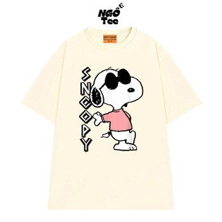 Áo Thun NGỐ TEE Snoopy Peanuts Style Cool Ngầu Phong Cách Trẻ Trung Vải Cotton Mềm Mịn Thoáng Mát