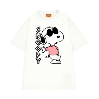 Áo Thun NGỐ TEE Snoopy Peanuts Style Cool Ngầu Phong Cách Trẻ Trung Vải Cotton Mềm Mịn Thoáng Mát