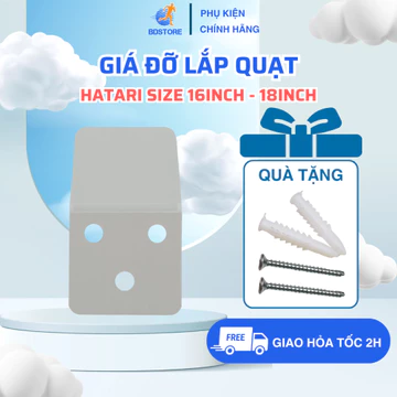[Phù Hợp Đa Dạng Quạt] Giá Đỡ Quạt Móc Treo Quạt Tương Thích Quạt Treo Tường HATARI Tặng Kèm Vít Nở Chuẩn Theo Quạt