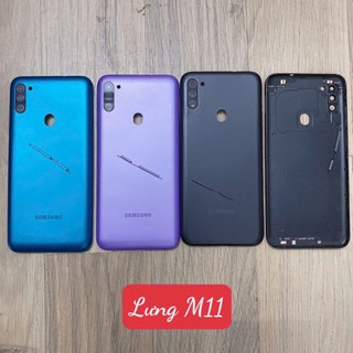 Lưng vỏ samsung m11, vỏ bộ, benzen, khung sườn, nắp lưng sam sung m115, nắp pin, lưng nhựa