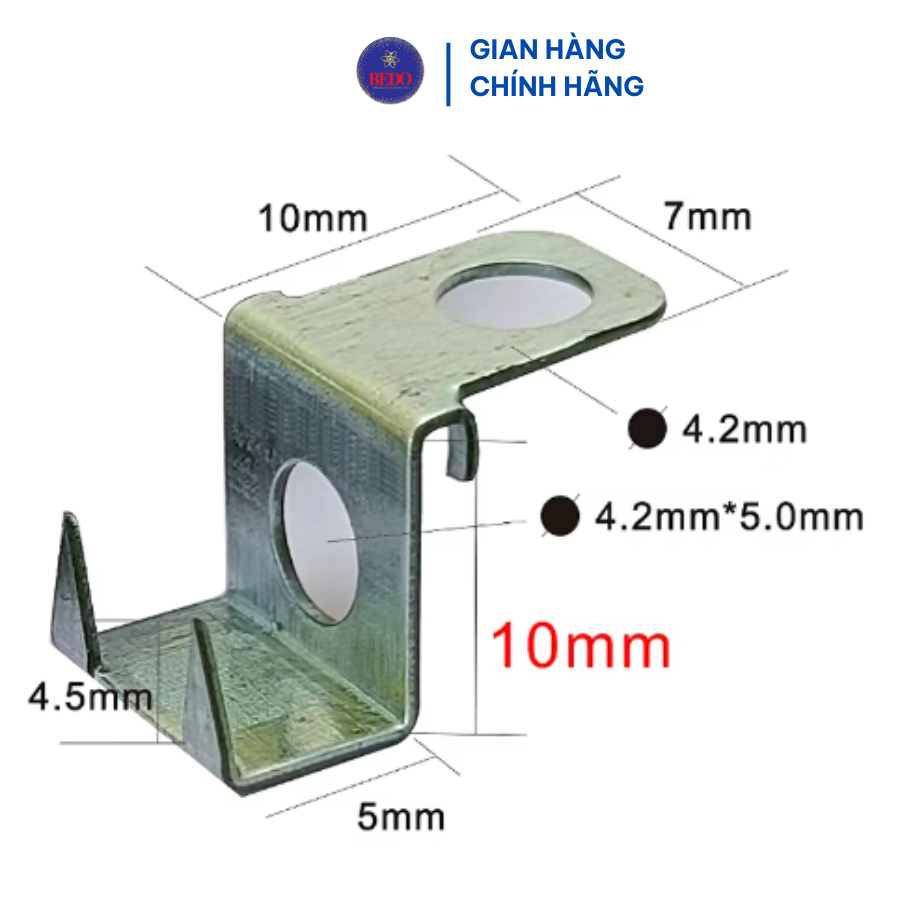 [ TÚI 100C ] Ke Chữ Z Đỡ Hậu BEDO Thép Có Móc Nhọn Ke Ghim Fomex Chữ Nổi Quảng Cáo Chắc Chắn Bền Đẹp