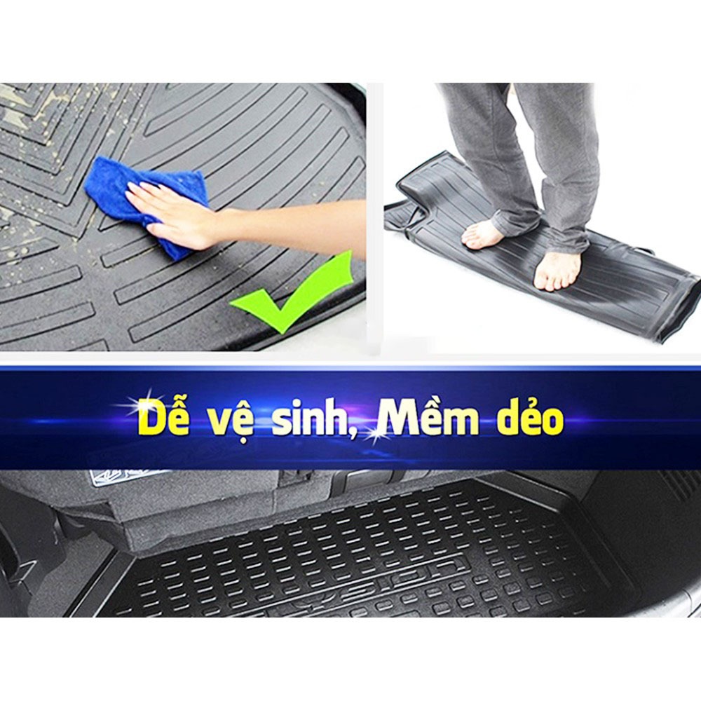 Lót cốp nhựa xe Vinfast VF6, Khay lót côp nhựa chống nước, nhựa dẻo TPO bền bỉ
