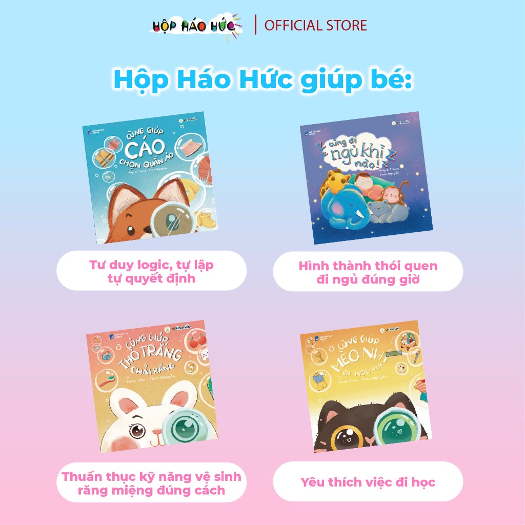 Ảnh Combo 4 sách Bồi dưỡng thói quen tốt cho bé 0-3 tuổi giúp hình thành những hoạt động tích cực hàng ngày 2