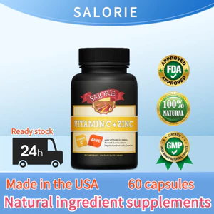 Vitamin C + Kẽm Hỗ trợ sức khỏe tim mạch Chống oxy hóa và duy trì đường huyết khỏe mạnh 60 viên