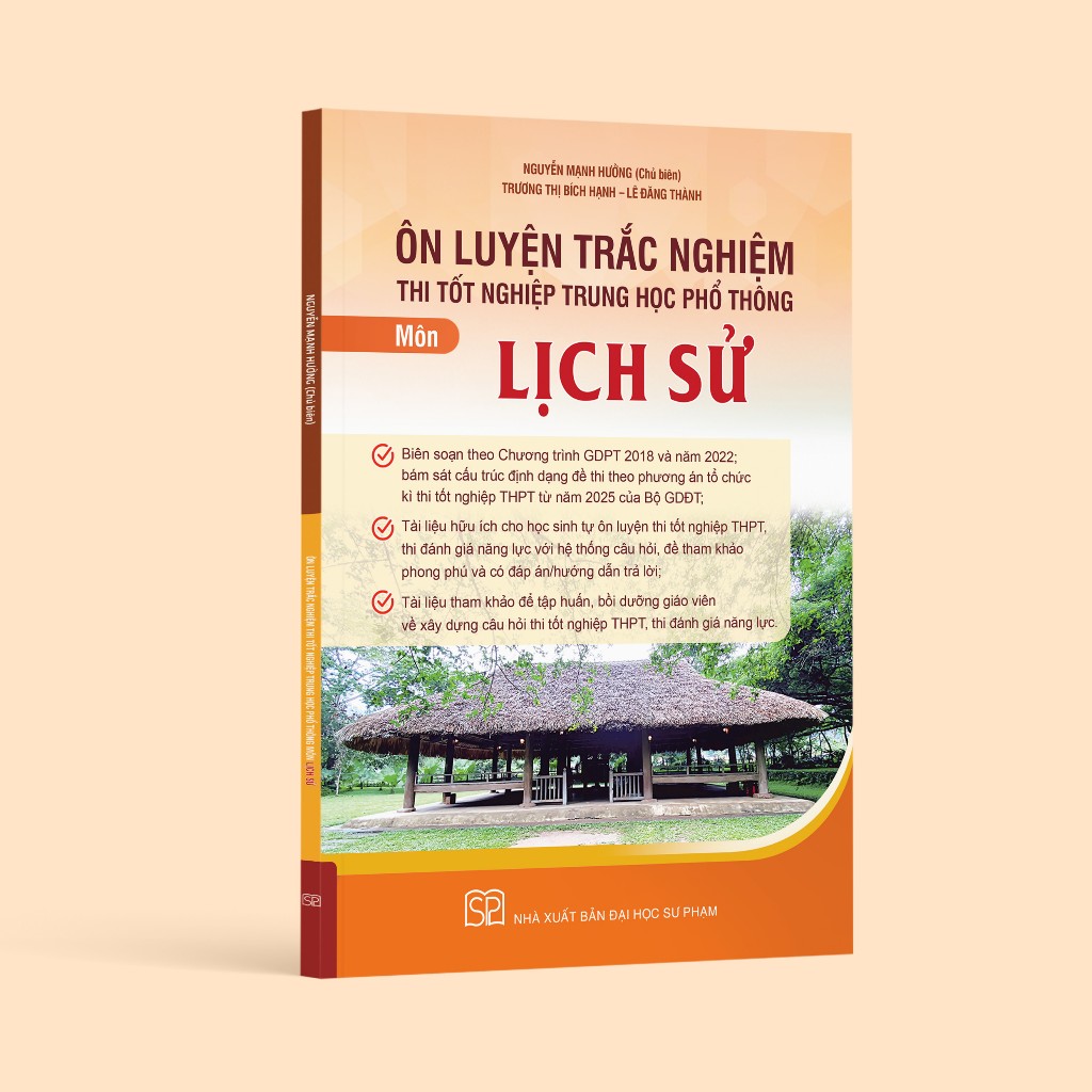 Ảnh Sách - Ôn luyện trắc nghiệm thi tốt nghiệp trung học phổ thông môn Lịch sử 1
