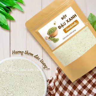 Bột đậu xanh rang thơm nghiền mịn 100g (Cung cấp dinh dưỡng, vitamin, eatclean) - Thuốc Bắc Lãn Ông