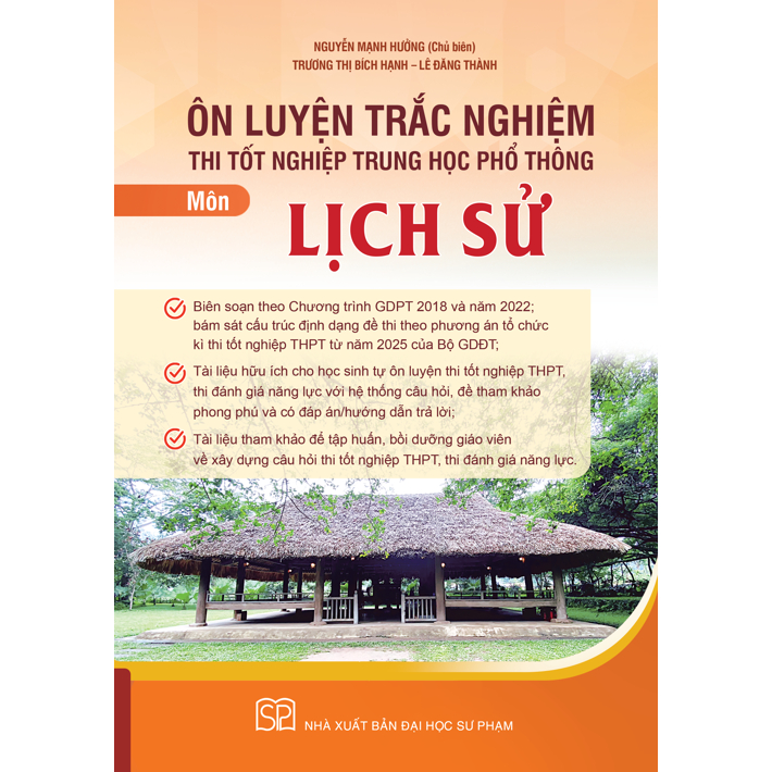 Ảnh Sách - Ôn luyện trắc nghiệm thi tốt nghiệp trung học phổ thông môn Lịch sử 2