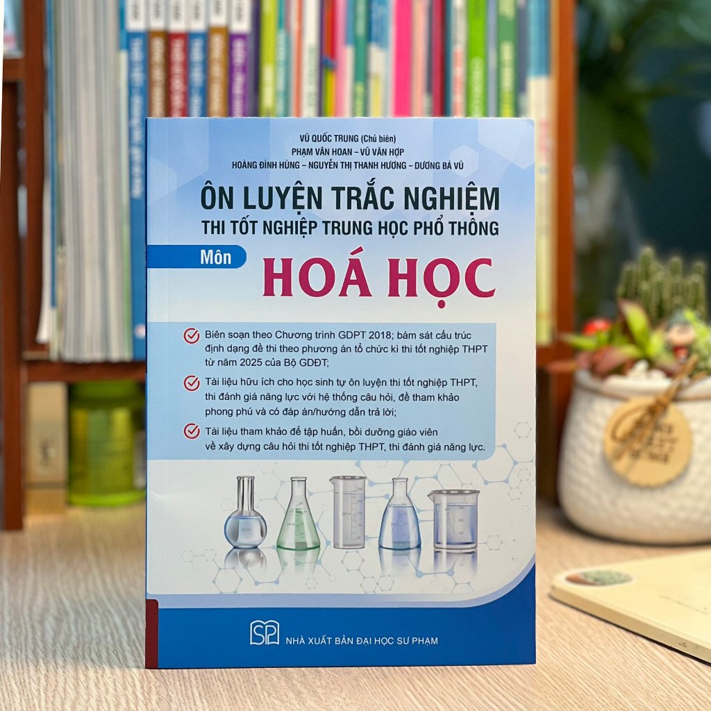 Ảnh Sách - Ôn luyện trắc nghiệm thi tốt nghiệp trung học phổ thông môn Hóa học 1