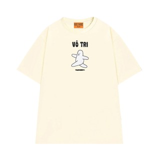 Áo Thun Unisex Form Rộng Local Brand NGỐ TEE Vô Tri, Áo Thun Hài Hước Cho Giới Trẻ Cotton 75 Mềm Mịn
