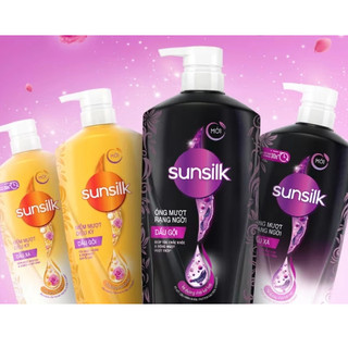 ( TẶNG QUÀ ) Dầu gội Sunsilk 650ml vàng - tặng 10 gói xả kèm theo