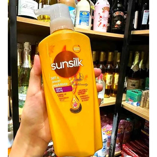 ( TẶNG QUÀ ) Dầu gội Sunsilk 650ml vàng - tặng 10 gói xả kèm theo