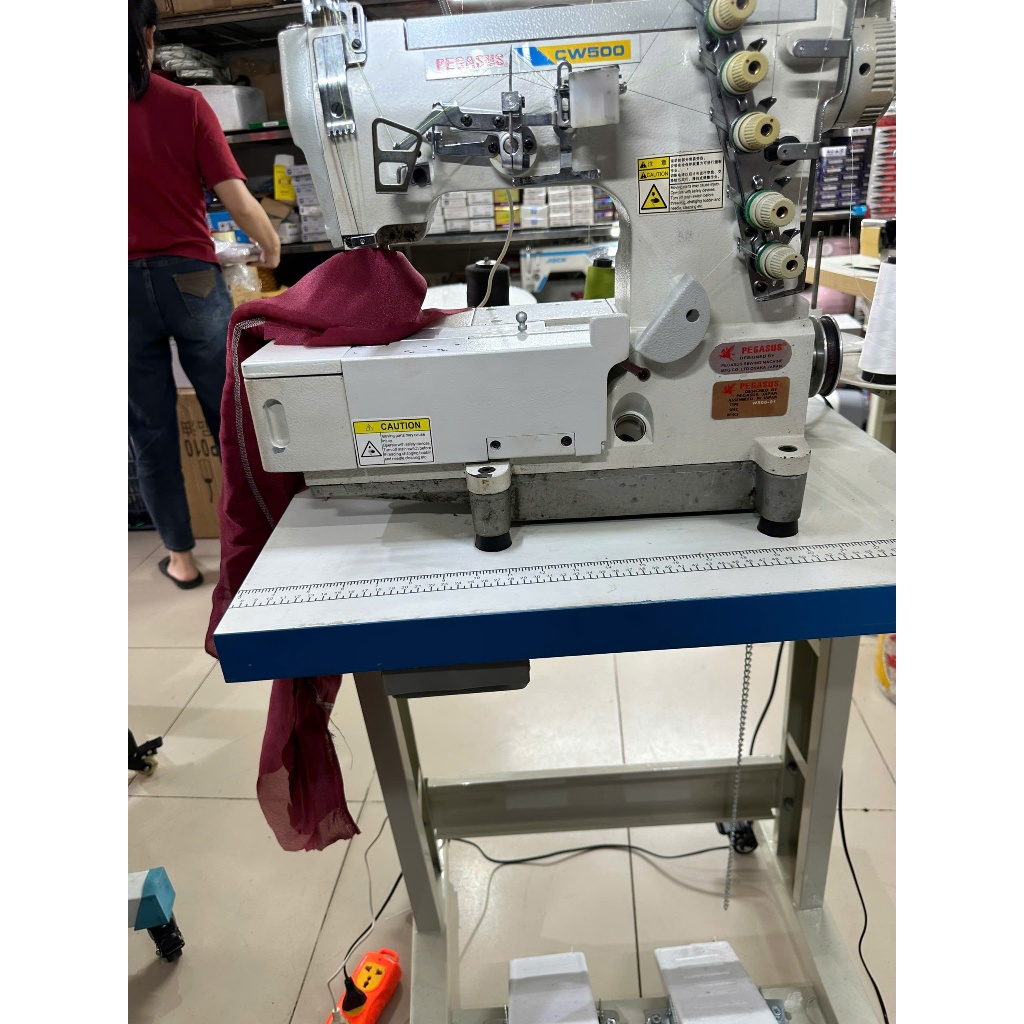 Máy Kansai Trần Đè Viền Pegasus CW500 – Máy May Công Nghiệp