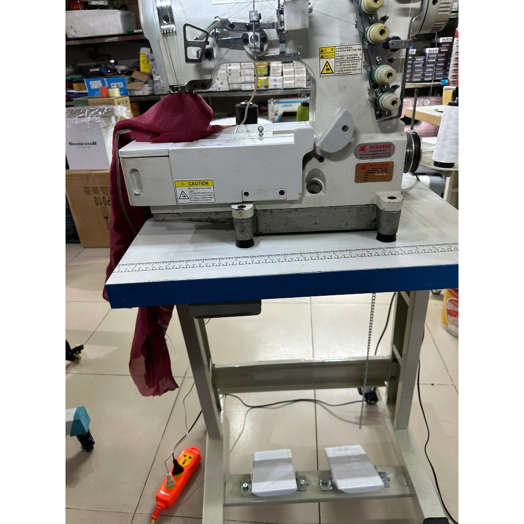 Máy Kansai Trần Đè Viền Pegasus CW500 – Máy May Công Nghiệp