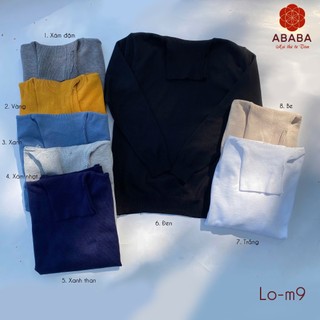 Áo len nam cổ lọ ABABA Menswear phong cách hàn quốc nhiều màu len mềm - M L XL XXL -LO-m9