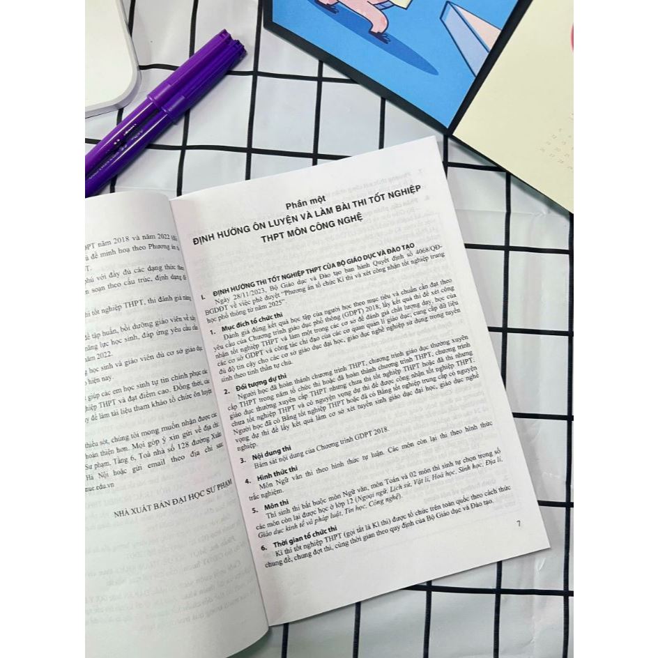 Ảnh Sách - Ôn luyện trắc nghiệm thi tốt nghiệp trung học phổ thông môn Công nghệ (Nông nghiệp) 3