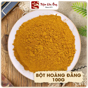 Bột hoàng đằng nguyên chất 100g, hoàng đằng vàng thơm, sạch - Tiệm Lãn Ông