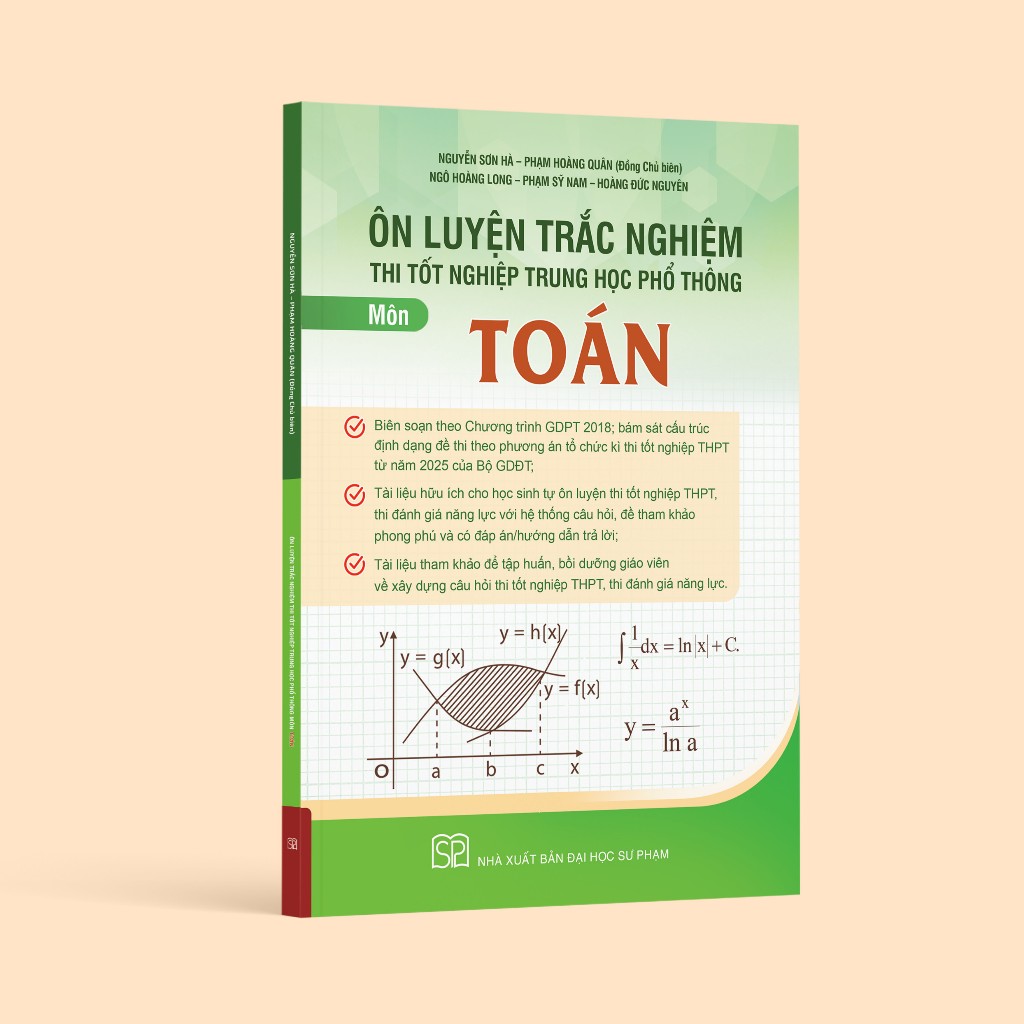 Ảnh Sách - Ôn luyện trắc nghiệm thi tốt nghiệp trung học phổ thông môn Toán 1